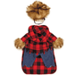 Lumberjack Costume for Cats and Dogs Pet Halloween Outfit