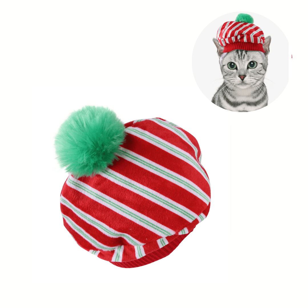 Cat Head Costume Pet Hat Funny Halloween Accessory for Cats