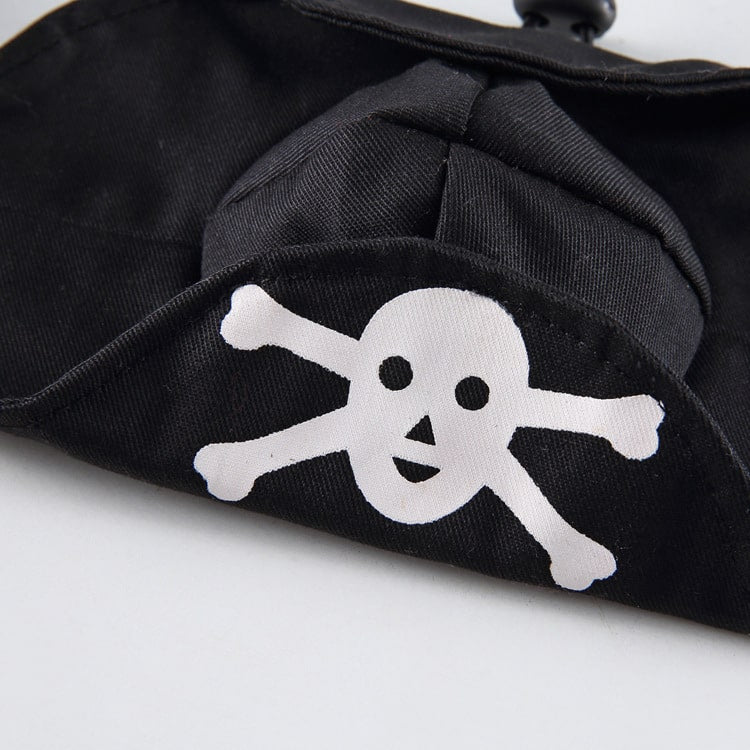 Pirate Costume for Cats and Dogs Pet Halloween Outfit