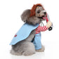 Chucky Costume for Dogs and Cats Halloween Pet Outfit