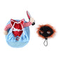 Chucky Costume for Dogs and Cats Halloween Pet Outfit