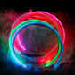LED Dog Collar Light Up Waterproof Rechargeable Safety Collar for Night Walking