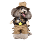 Cowboy Costume for Dogs and Cats Pet Dress Up Outfit