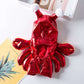 Crab Costume for Cats and Dogs Pet Halloween Outfit Crab Pet Costume