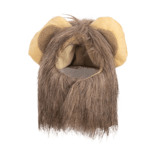 Lion Mane Wig Costume for Cats Cat Dress Up Pet Halloween Accessory