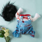 Chucky Costume for Cats and Dogs Halloween Pet Outfit