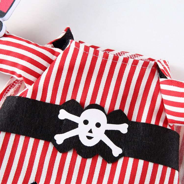 Pirate Costume for Cats and Dogs Pet Halloween Outfit