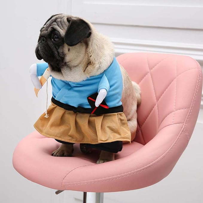 Samurai Costume for Cats and Dogs Pet Outfit