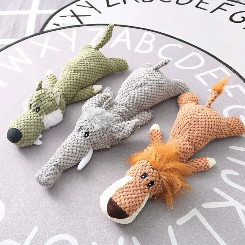 Ribbed Plush Sound Toy for Kids