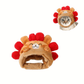 Cat Head Costume Pet Hat Funny Halloween Accessory for Cats