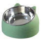 Elevated Cat Bowl Raised Pet Feeder for Cats and Kittens