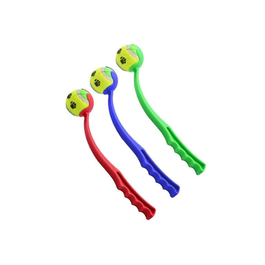 Manual Dog Ball Launcher Retriever Toy for Fetch Training