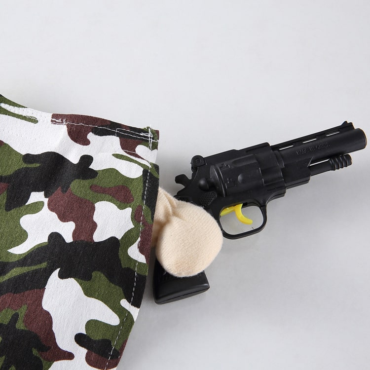 Military Costume for Dogs and Cats Pet Camouflage Outfit