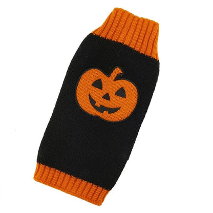 Halloween Sweater for Dogs and Cats Pet Costume Knit Pullover