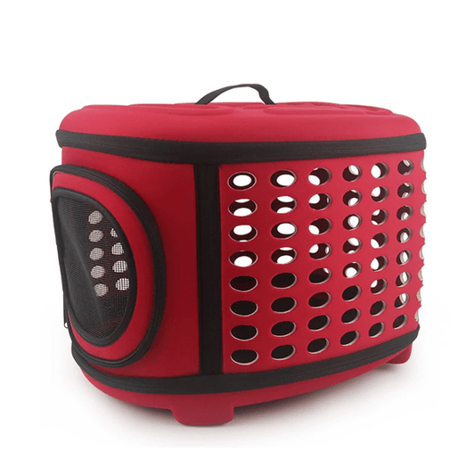 Semi-Rigid Pet Carrier Bag for Dogs and Cats Traveling Tote