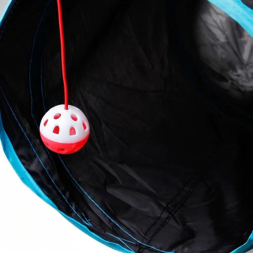 Cat Tunnel Play Tube Interactive Toy for Cats and Kittens