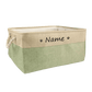Custom Pet Storage Basket Personalized Pet Organizer Bin