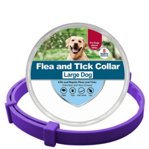 Natural Flea and Tick Collar for Dogs and Cats Pet Protection