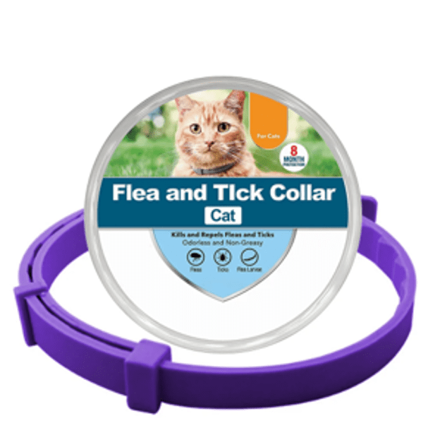 Natural Flea and Tick Collar for Dogs and Cats Pet Protection